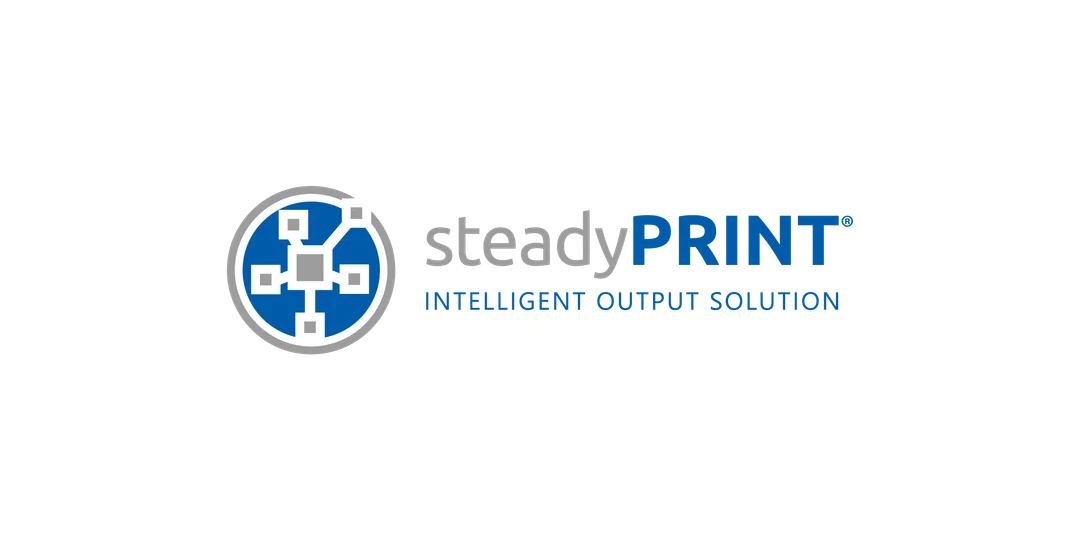 Logo steadyPRINT (K-iS Systemhaus GmbH)